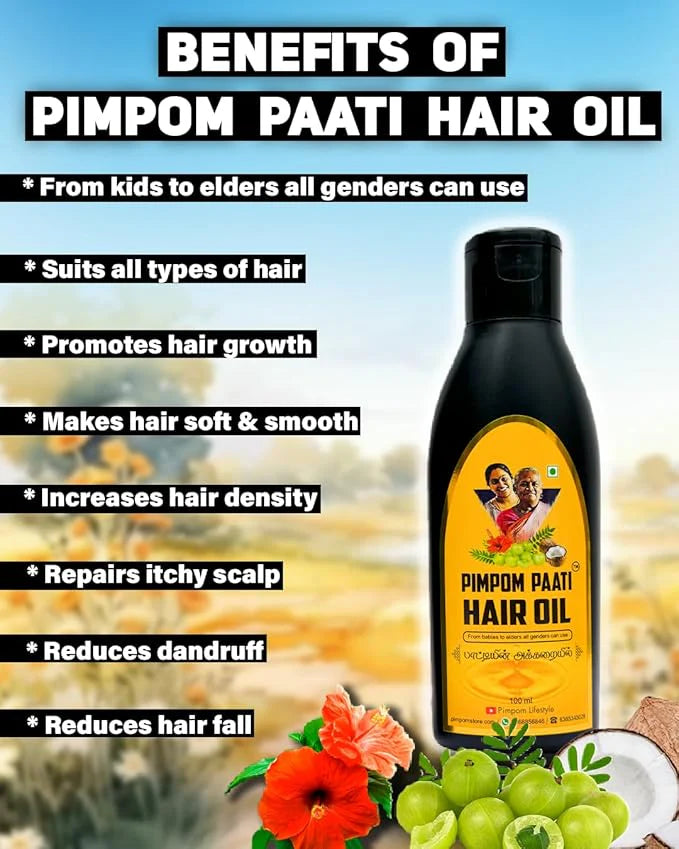 PIMPOM PAATI HAIR OIL