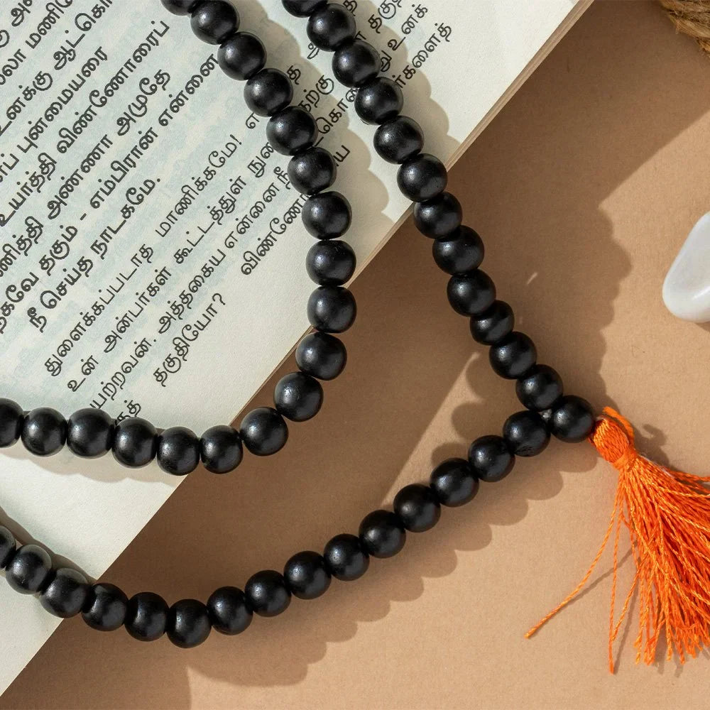 Original Karungali Mala 10mm, 8mm & 6mm with Govt. Certification