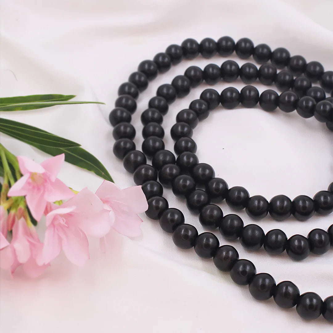 Original Karungali Mala 10mm, 8mm & 6mm with Govt. Certification