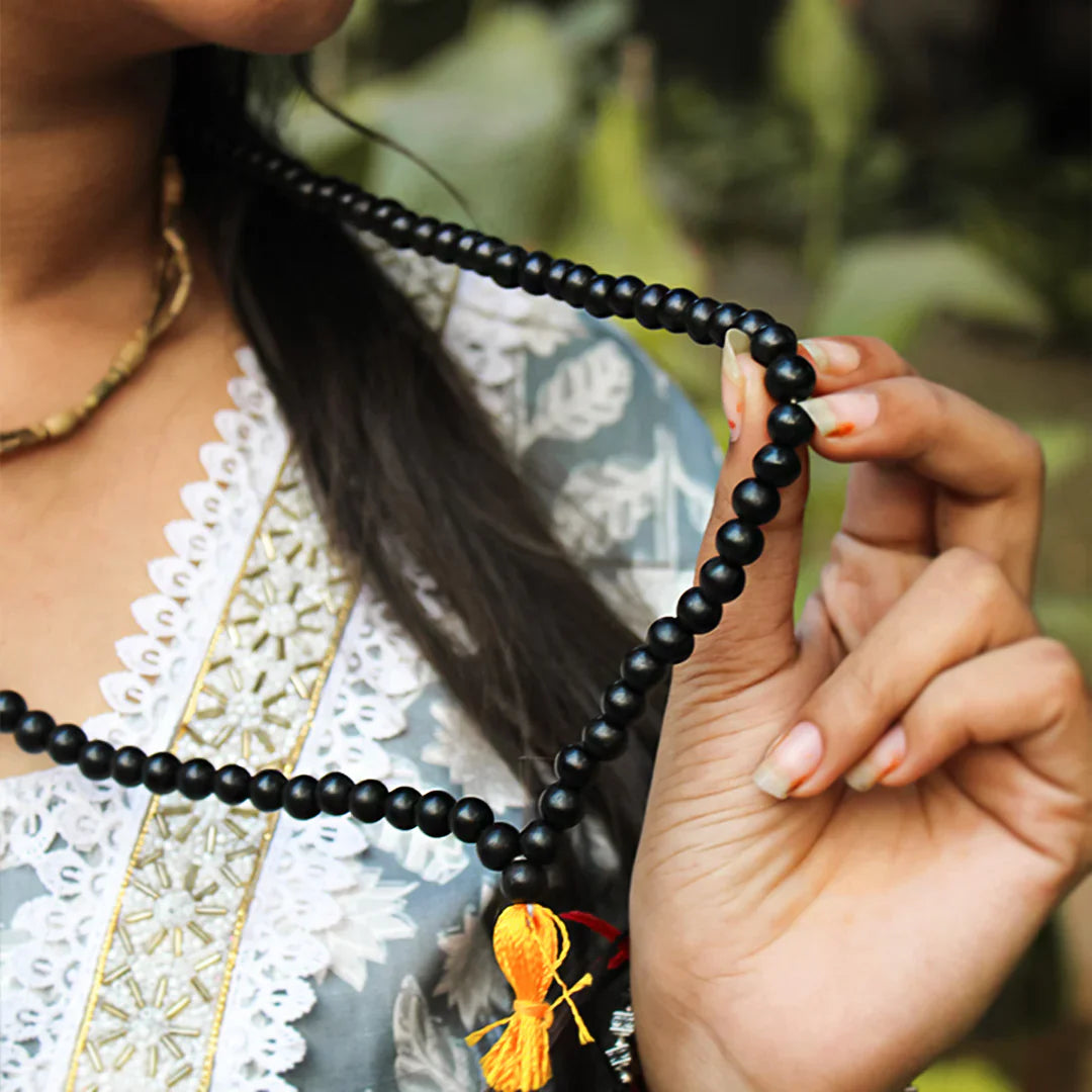 Original Karungali Mala 10mm, 8mm & 6mm with Govt. Certification