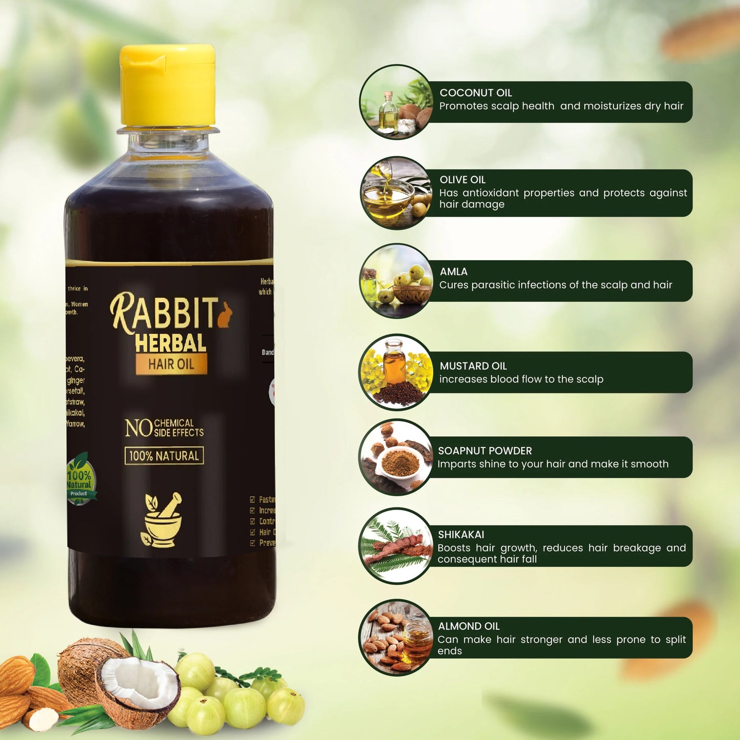 GARUDA RABBIT BLOOD HAIR OIL